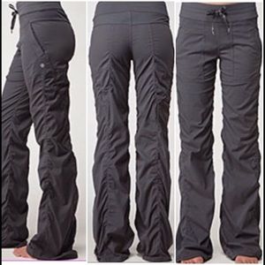 Lululemon gray dance studio pants